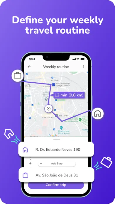 Hoop Carpool - Compartir coche سکرین شاٹس