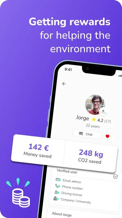 Hoop Carpool - Compartir coche سکرین شاٹس