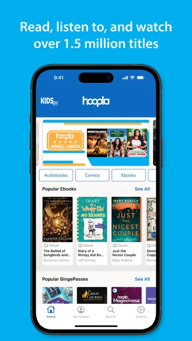 تصاویر hoopla Digital