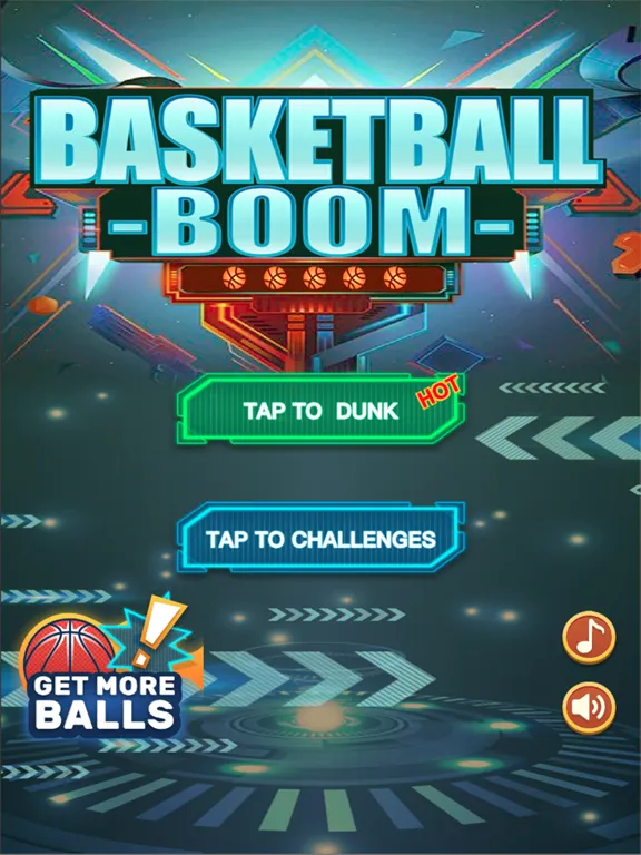 Captures d'écran de Basketball Boom iPad 