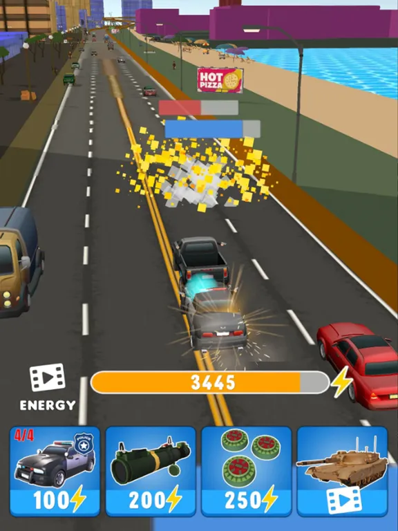 Capturas de tela do Hot Pursuit 3D iPad 