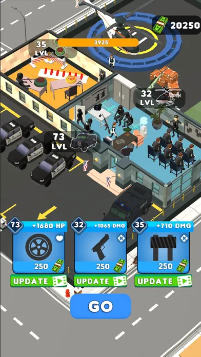 Capturas de tela do Hot Pursuit 3D