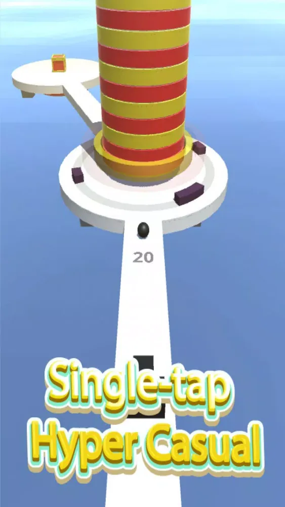 Hoop Smash: Helix Tower應用截圖