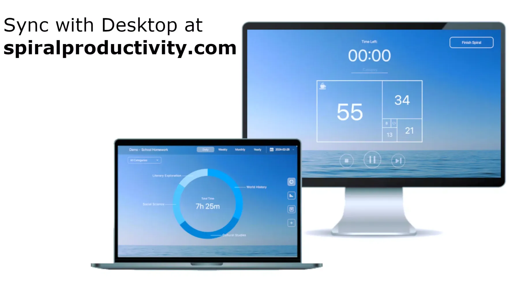 Capturas de pantalla de Spiral - Agile Focus Timer