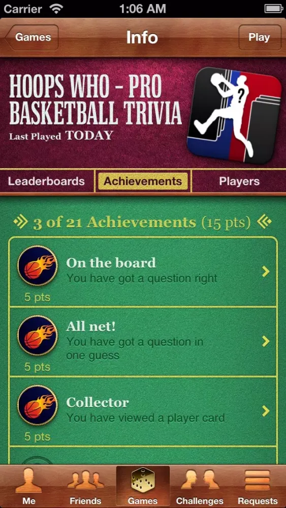 Capturas de tela do Hoops Who - Pro Basketball Trivia