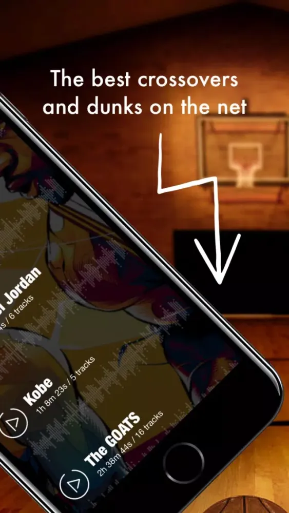 Capturas de tela do Hoop Vibes - Your Own Basketball Highlight Reel