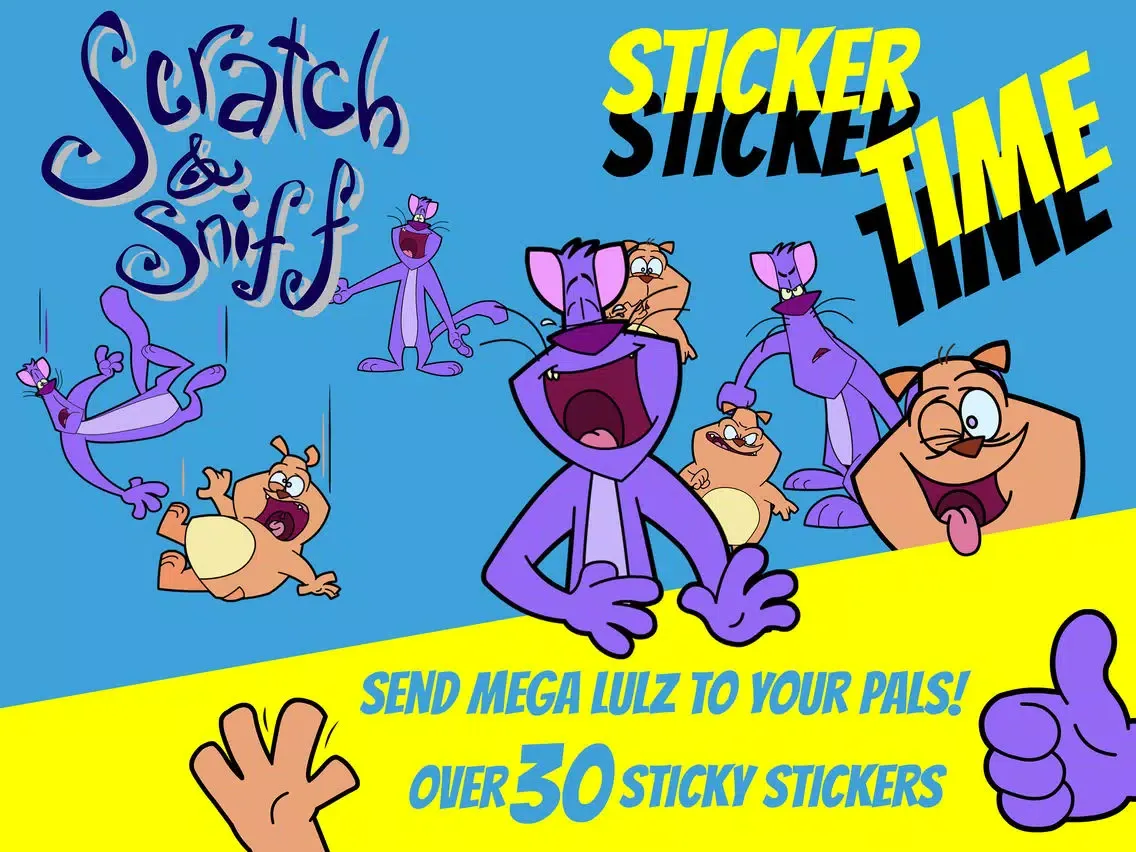 Capturas de tela do Scratch & Sniff - Sticker Time iPad 