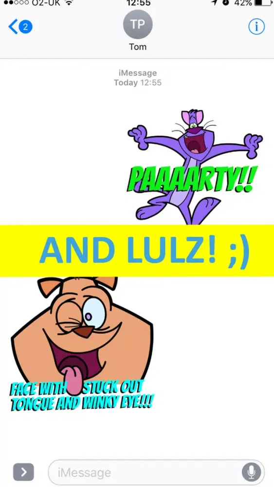 Capturas de tela do Scratch & Sniff - Sticker Time