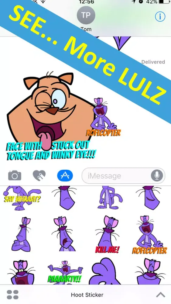 Capturas de tela do Scratch & Sniff - Sticker Time