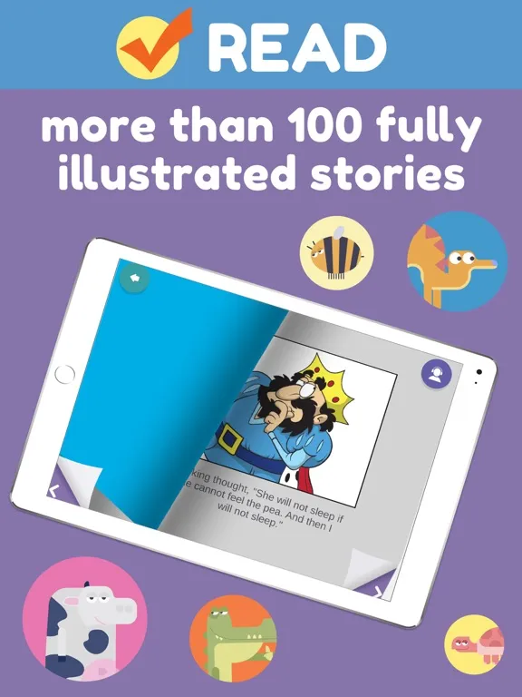 Ảnh chụp màn hình của Hooked on Phonics Learning iPad 