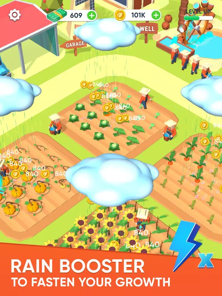 Idle Farming Tycoon 3D iPad  Screenshots