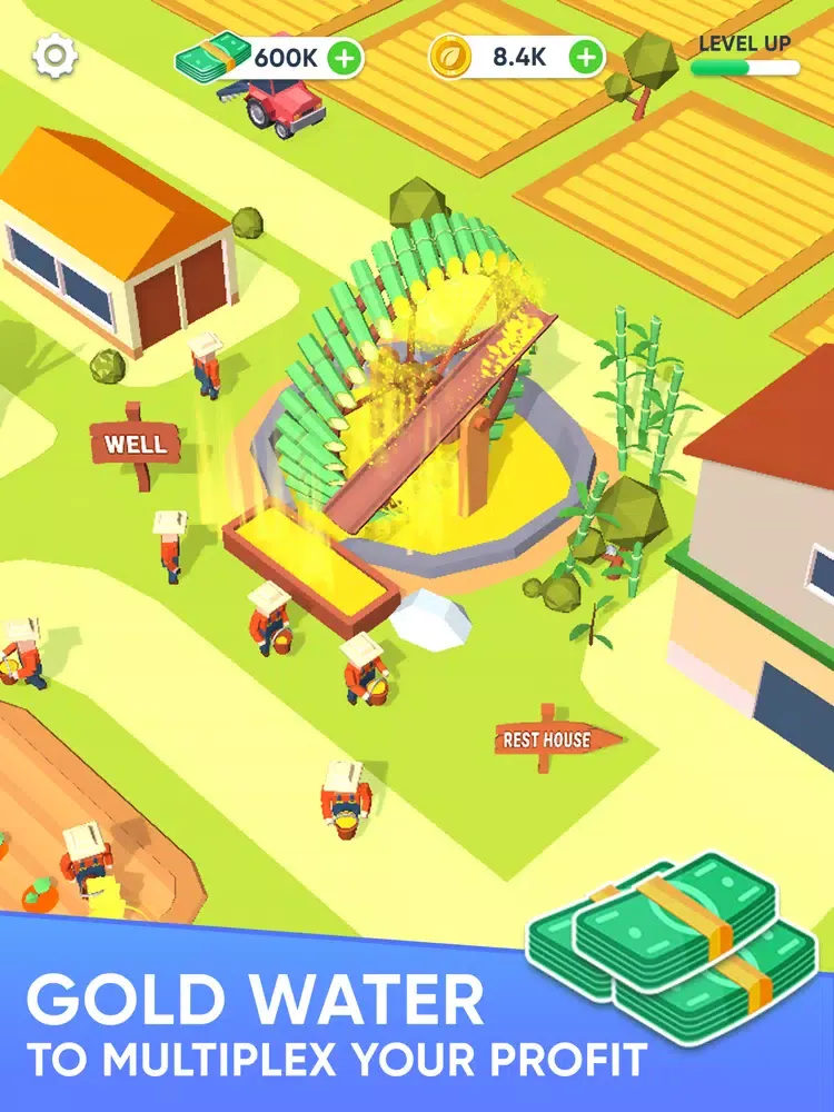 Idle Farming Tycoon 3D iPad  Screenshots