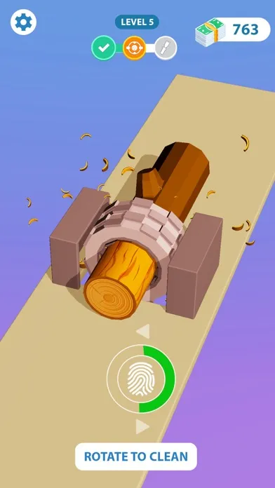 Screenshot di Lumberjack 3D: Be a Carpenter