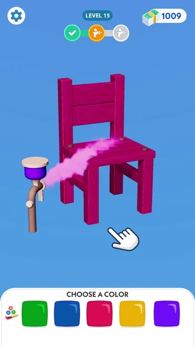 Screenshot di Lumberjack 3D: Be a Carpenter