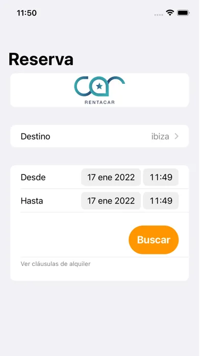 Screenshot di CAR RENTACAR