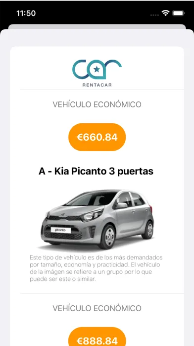 Screenshot di CAR RENTACAR