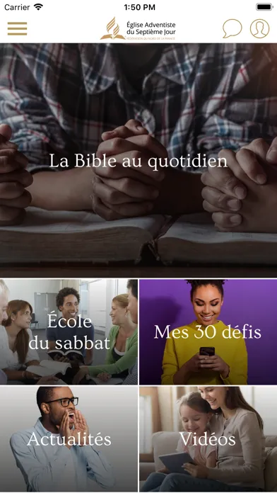 Capturas de pantalla de Adventiste France Nord