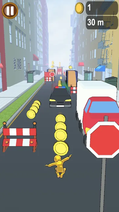 Virtual Hero Run On Trucks！应用截图