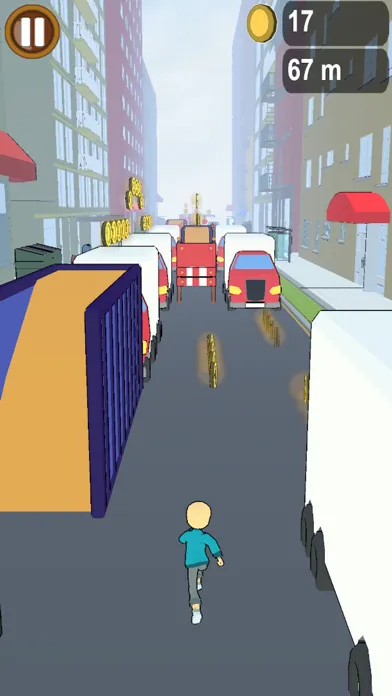 Virtual Hero Run On Trucks！应用截图