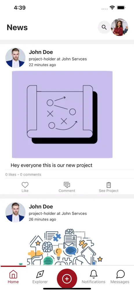 Stamps, a social network 스크린샷
