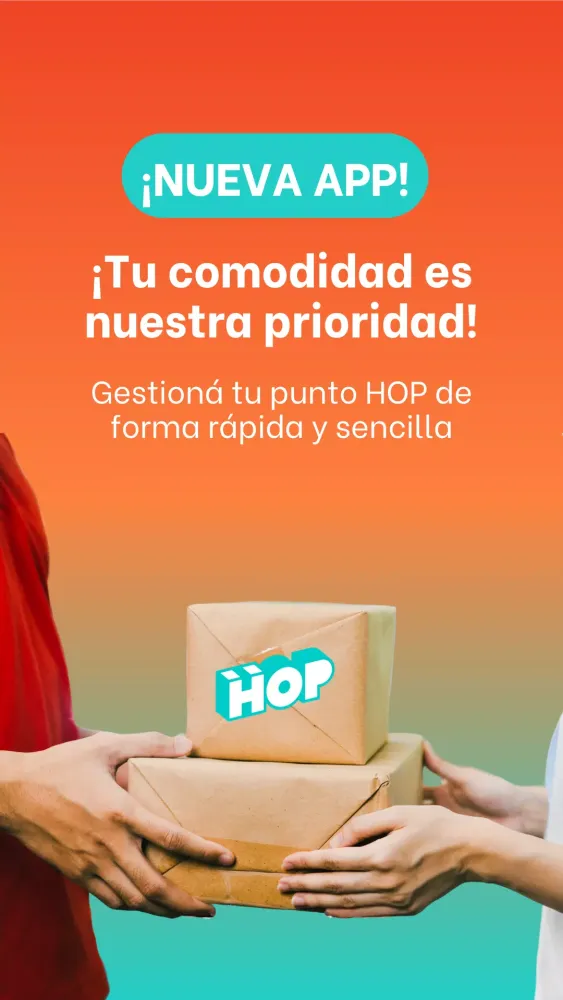 Zrzuty ekranu HOP Puntos de Entrega