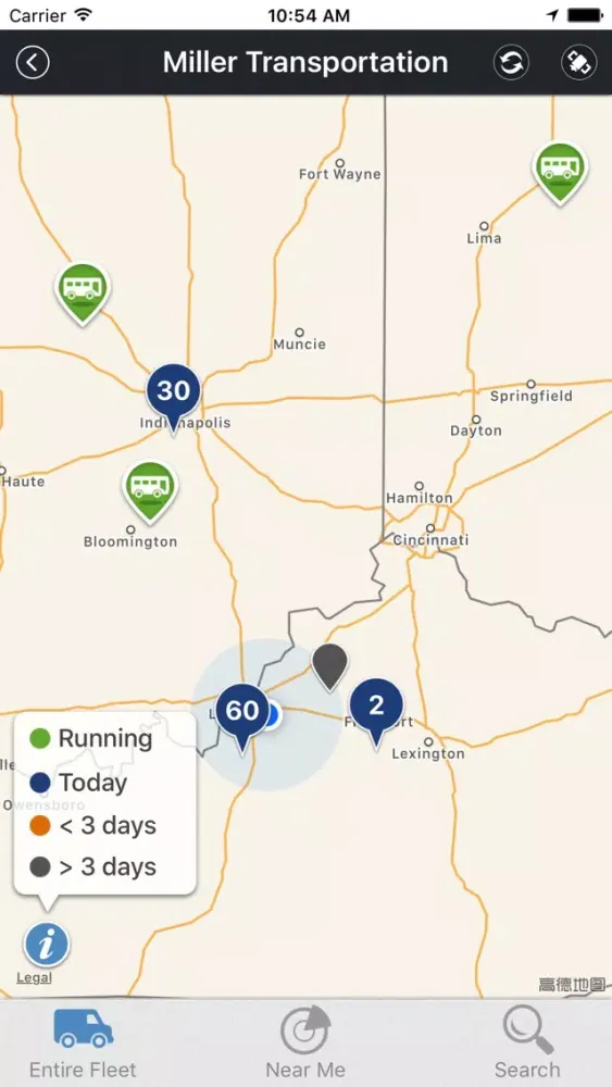GPSi MyFleet Screenshots