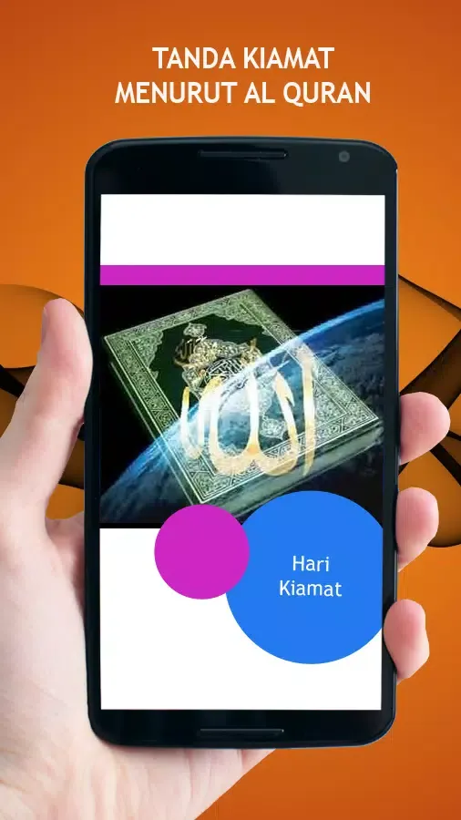 Capturas de tela do Tanda Kiamat Menurut Alquran