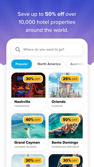 Hopper: Flights, Hotels & Cars Screenshots