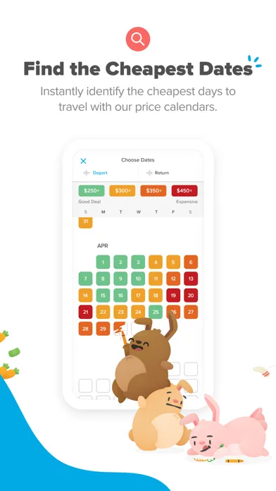 Hopper: Flights, Hotels & Cars Screenshots