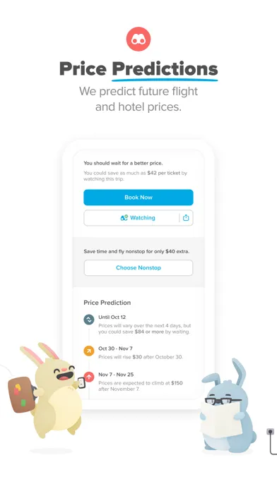 Hopper: Flights, Hotels & Cars Screenshots