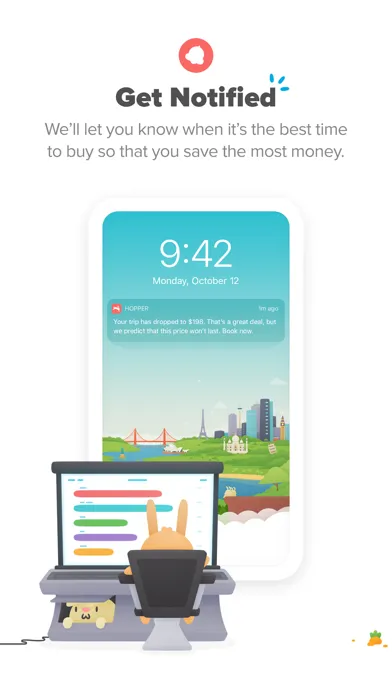 Hopper: Flights, Hotels & Cars Screenshots