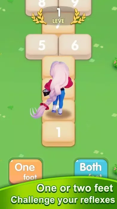 Beauty Jump Hopscotch Screenshots