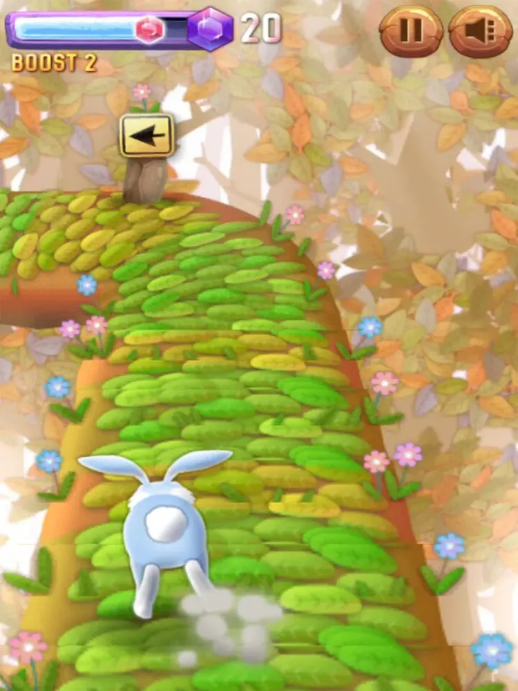 Hopstop Bunny Runner - Run, Jump, Hop iPad  스크린샷