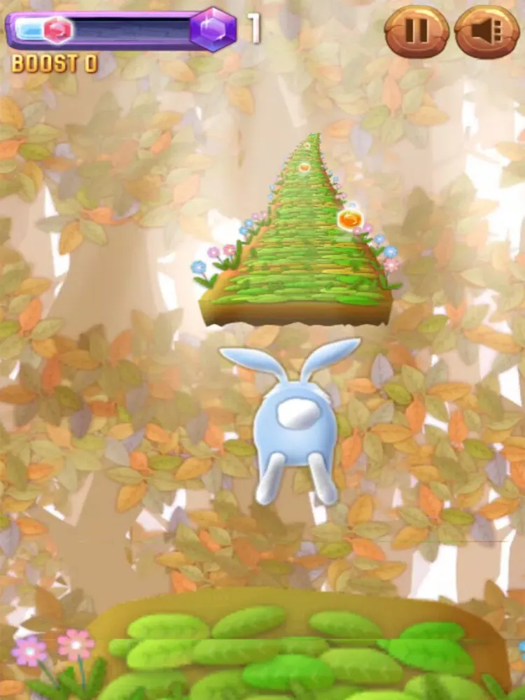 Hopstop Bunny Runner - Run, Jump, Hop iPad  스크린샷