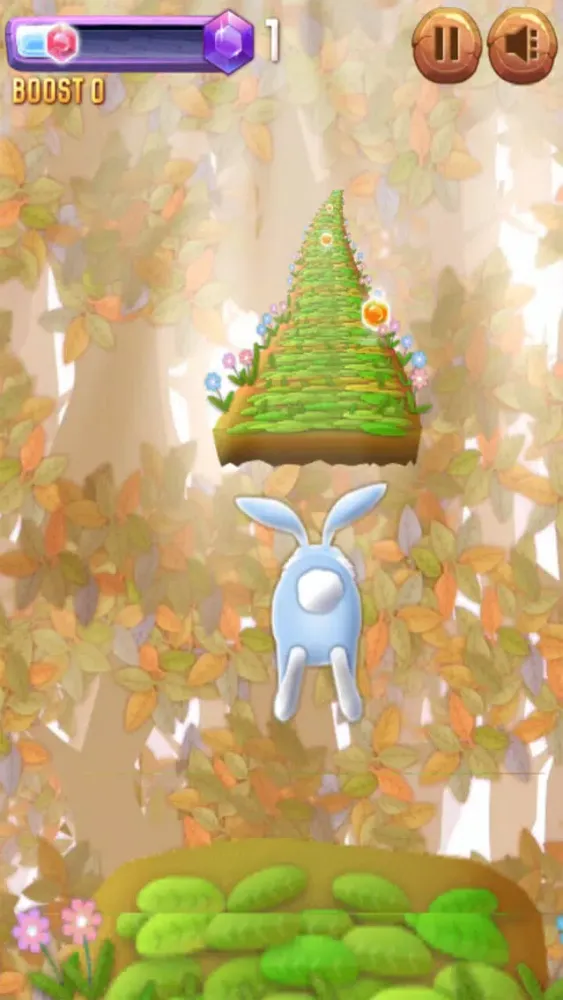 Hopstop Bunny Runner - Run, Jump, Hop 스크린샷