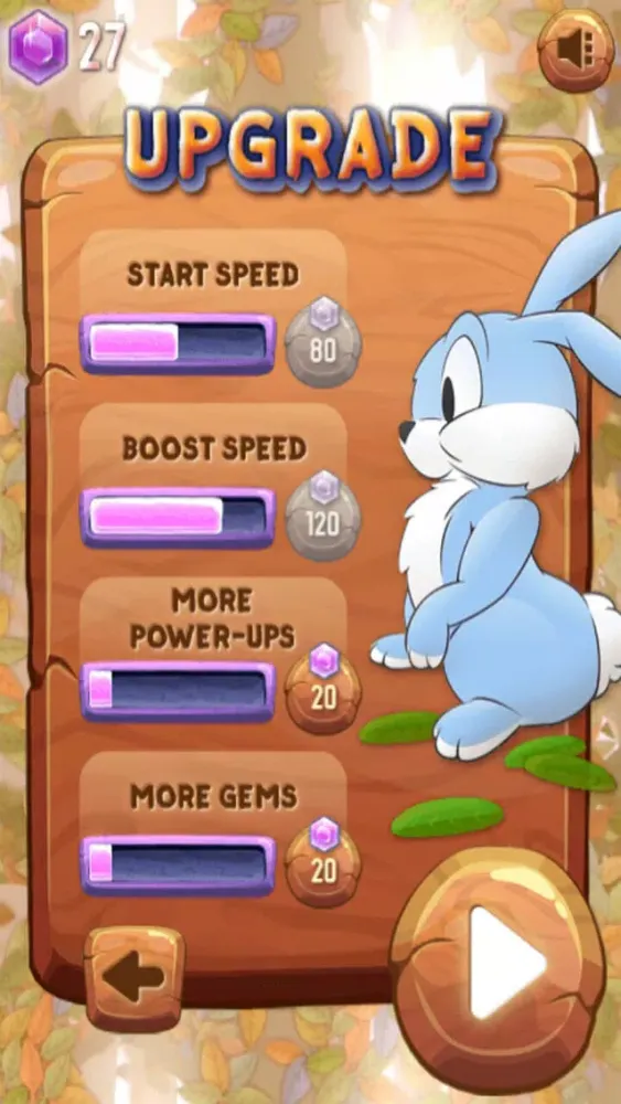 Hopstop Bunny Runner - Run, Jump, Hop 스크린샷