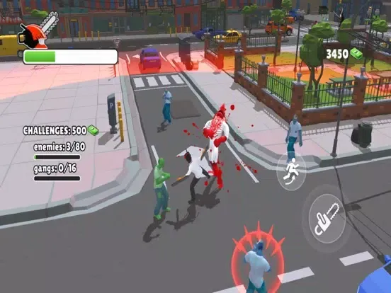 Tangkapan skrin Chainsaw Man : Fighting Game iPad 
