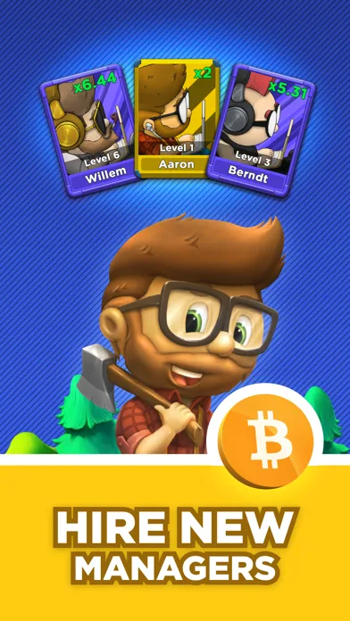 ภาพหน้าจอของ Crypto Miner: Bitcoin Factory