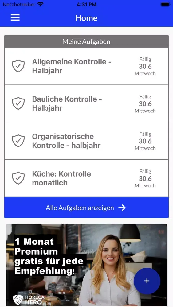 HoReCa Hero Screenshots