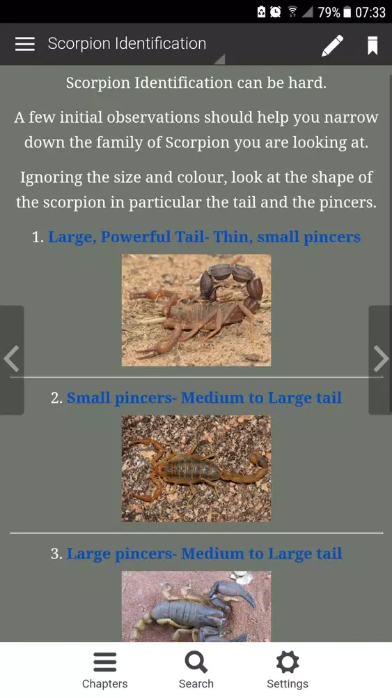 Scorpions of Zimbawe应用截图