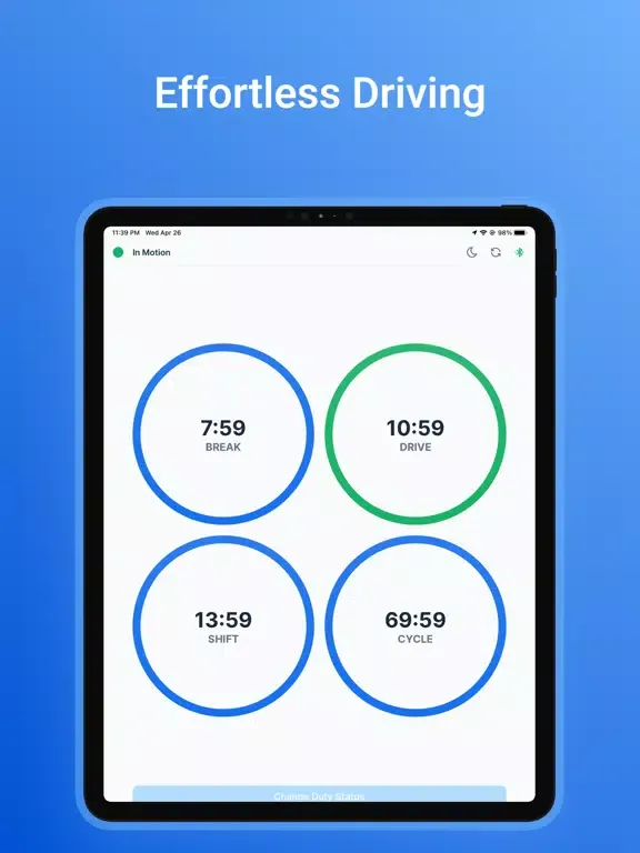 Horizon ELD iPad  Ekran Görüntüleri