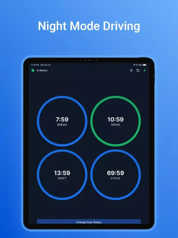 Horizon ELD iPad  Ekran Görüntüleri