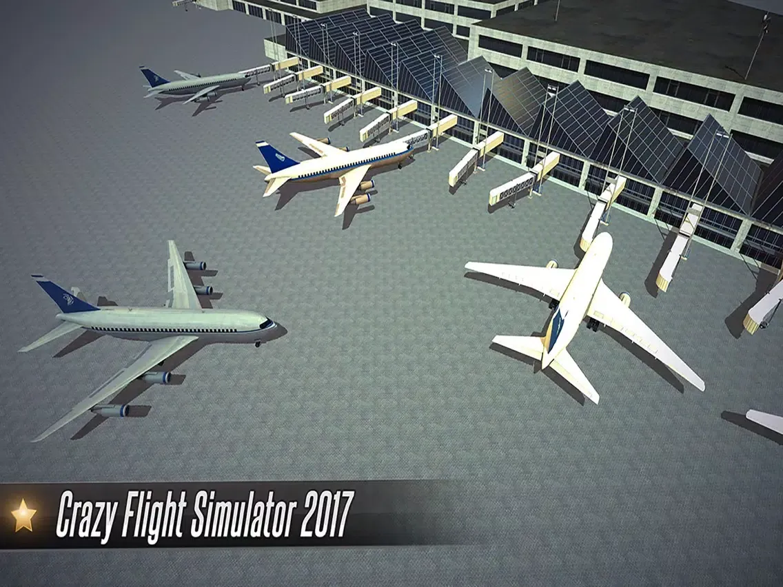 Tangkapan layar Crazy Flight Simulator 2017 iPad 