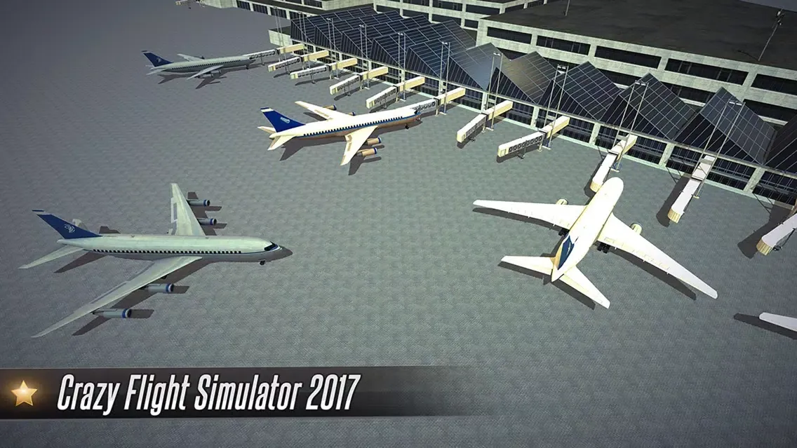 Tangkapan layar Crazy Flight Simulator 2017