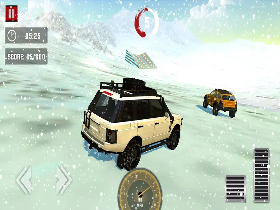 Real Snow Drift Racer iPad  Screenshots
