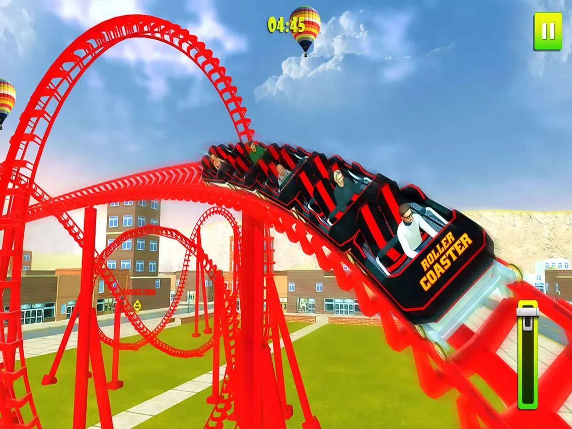 Ảnh chụp màn hình của Roller Coaster Thrill Ride iPad 