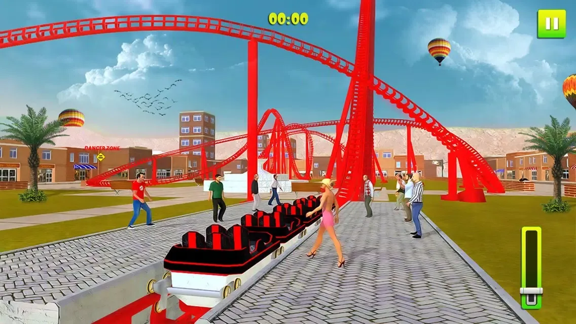 Ảnh chụp màn hình của Roller Coaster Thrill Ride