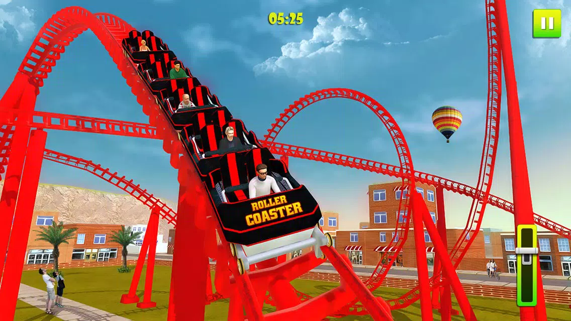 Ảnh chụp màn hình của Roller Coaster Thrill Ride