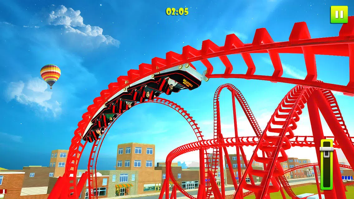 Ảnh chụp màn hình của Roller Coaster Thrill Ride