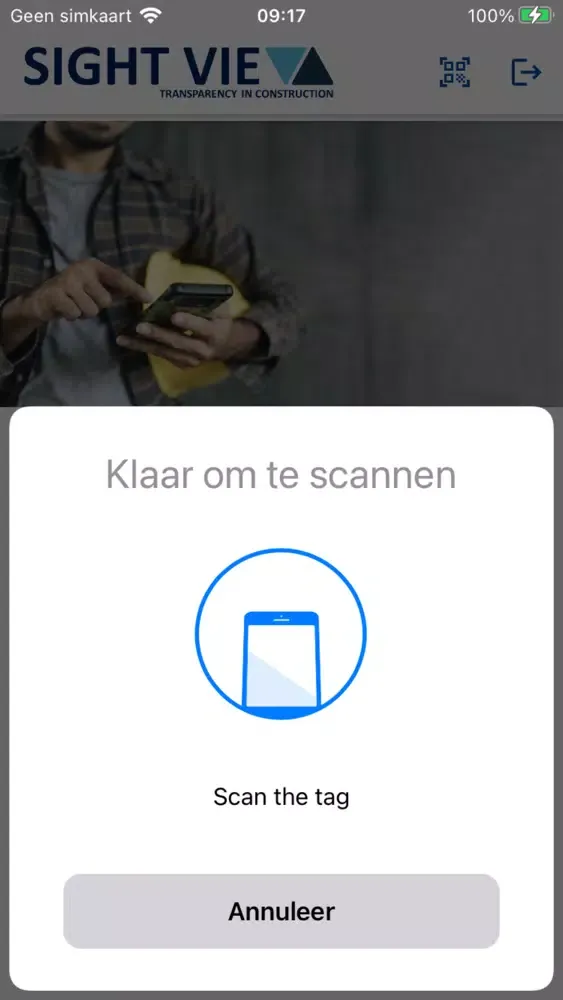Screenshot di Sight View Registration App